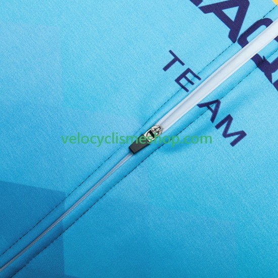 Maillot Cyclisme Manches Longues Astana Qazaqstan 2023 Hommes