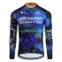 Maillot Cyclisme Manches Longues Astana Qazaqstan 2024 Hommes
