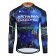 Maillot Cyclisme Manches Longues Astana Qazaqstan 2024 Hommes