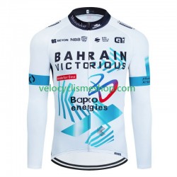 Maillot Cyclisme Manches Longues Bahrain Victorious 2024 Hommes