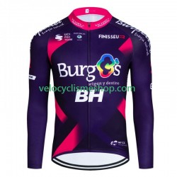 Maillot Cyclisme Manches Longues Burgos Bh 2023 Hommes
