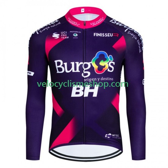 Maillot Cyclisme Manches Longues Burgos Bh 2023 Hommes