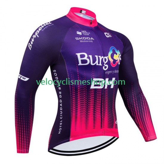 Maillot Cyclisme Manches Longues Burgos Bh 2024 Hommes