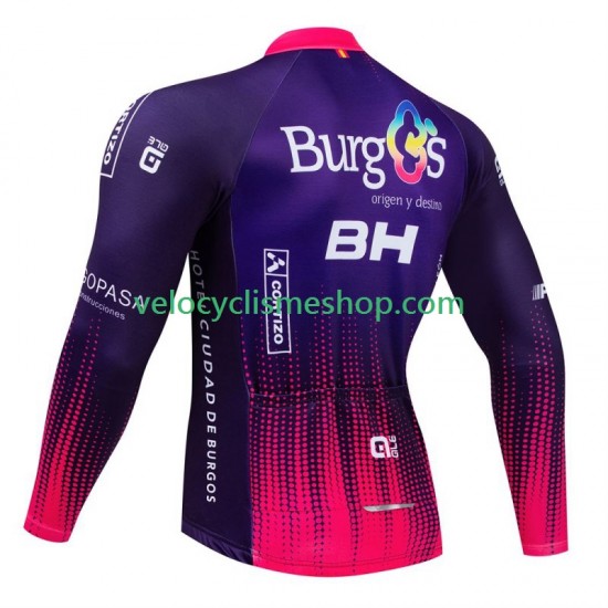 Maillot Cyclisme Manches Longues Burgos Bh 2024 Hommes