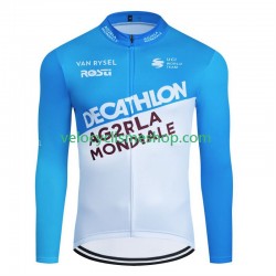 Maillot Cyclisme Manches Longues Decathlon Ag2R 2024 Hommes