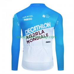 Maillot Cyclisme Manches Longues Decathlon Ag2R 2024 Hommes