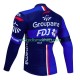 Maillot Cyclisme Manches Longues Fdj Groupama 2023 Hommes