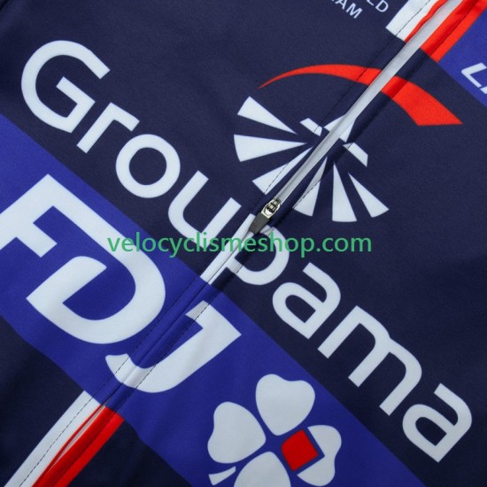 Maillot Cyclisme Manches Longues Fdj Groupama 2023 Hommes