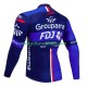 Maillot Cyclisme Manches Longues Fdj Groupama 2024 Hommes