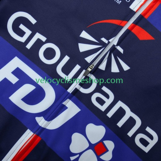 Maillot Cyclisme Manches Longues Fdj Groupama 2024 Hommes