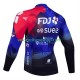Maillot Cyclisme Manches Longues Fdj Suez 2024 Hommes