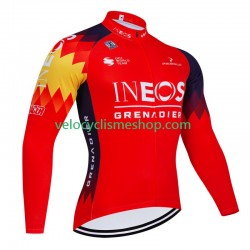 Maillot Cyclisme Manches Longues Ineos Grenadier 2023 Hommes