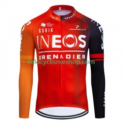 Maillot Cyclisme Manches Longues Ineos Grenadier 2024 Hommes