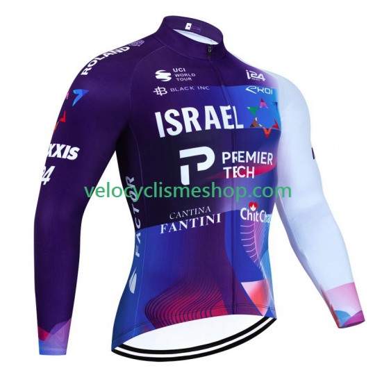 Maillot Cyclisme Manches Longues Israel 2023 Hommes