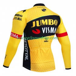 Maillot Cyclisme Manches Longues Jumbo Visma 2023 Hommes