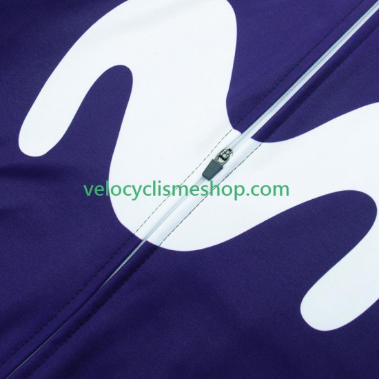 Maillot Cyclisme Manches Longues Movistar 2023 Hommes