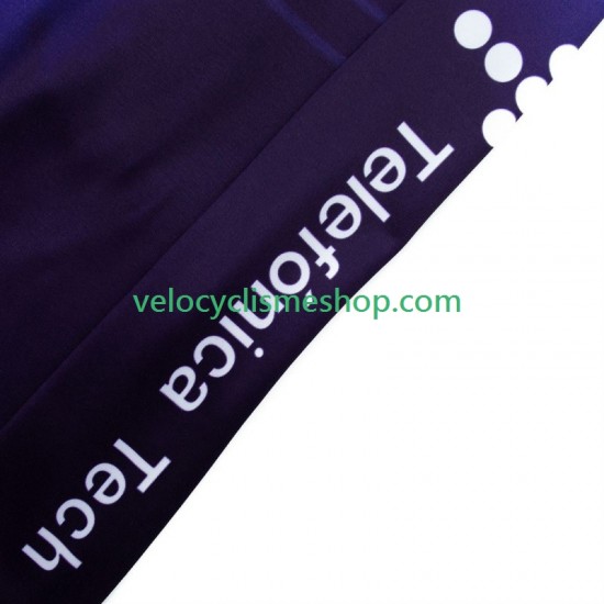Maillot Cyclisme Manches Longues Movistar 2024 Hommes