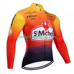 Maillot Cyclisme Manches Longues Saint Michel Auber 93 2023 Hommes