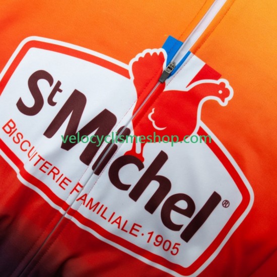 Maillot Cyclisme Manches Longues Saint Michel Auber 93 2023 Hommes