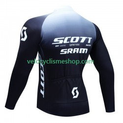 Maillot Cyclisme Manches Longues Scott Sram 2023 Hommes