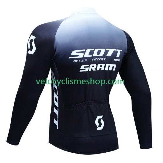 Maillot Cyclisme Manches Longues Scott Sram 2023 Hommes