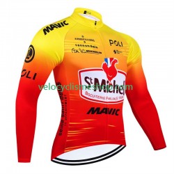 Maillot Cyclisme Manches Longues St Michel Auber 93 Mavic 2024 Hommes