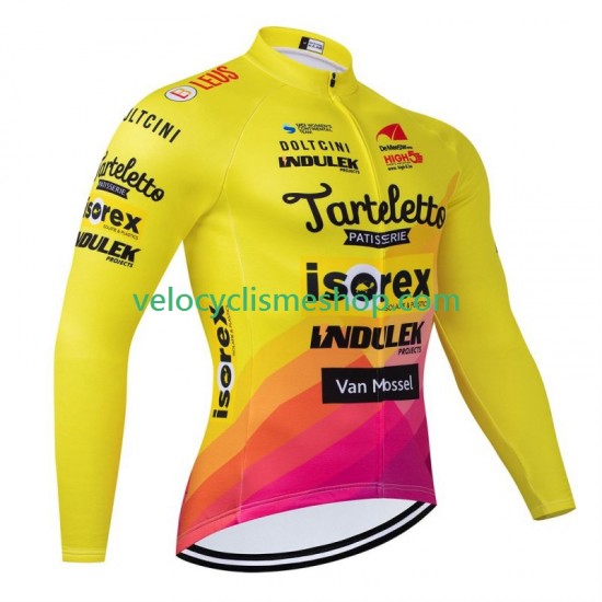 Maillot Cyclisme Manches Longues Tarteletto Isorex 2024 Hommes