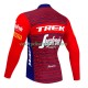Maillot Cyclisme Manches Longues Trek Segafredo 2023 Hommes N002