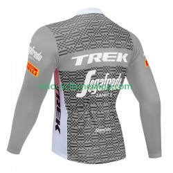 Maillot Cyclisme Manches Longues Trek Segafredo 2023 Hommes N003