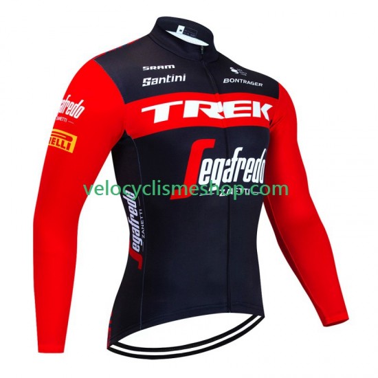 Maillot Cyclisme Manches Longues Trek Segafredo 2023 Hommes