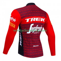 Maillot Cyclisme Manches Longues Trek Segafredo 2023 Hommes