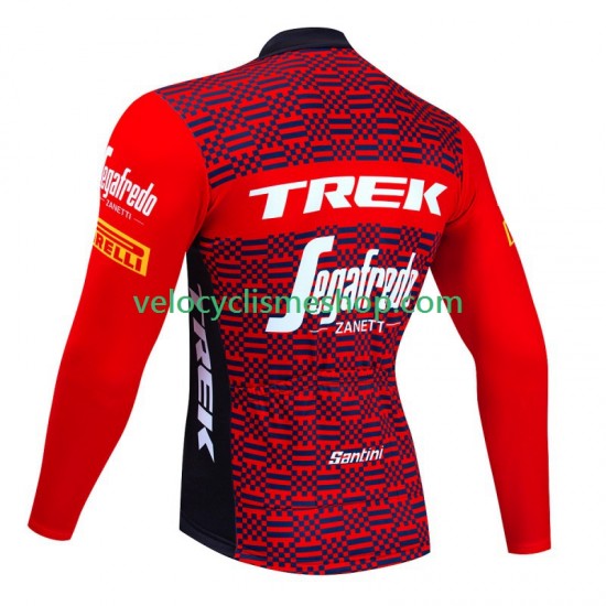 Maillot Cyclisme Manches Longues Trek Segafredo 2023 Hommes