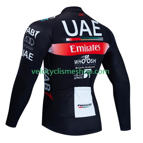 Maillot Cyclisme Manches Longues Uae Emirates 2023 Hommes N001