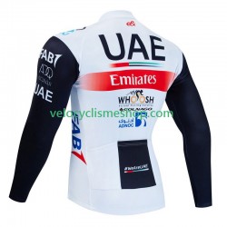 Maillot Cyclisme Manches Longues Uae Emirates 2023 Hommes