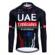 Maillot Cyclisme Manches Longues Uae Emirates 2024 Hommes N001