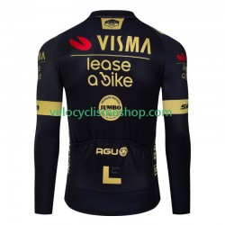 Maillot Cyclisme Manches Longues Visma Lease A Bike 2024 Hommes N001