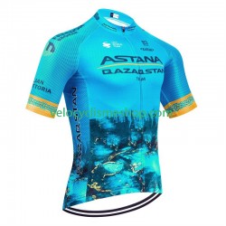 Maillot Cyclisme Astana Qazaqstan 2024 Hommes N001
