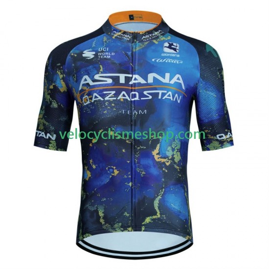 Maillot Cyclisme Astana Qazaqstan 2024 Hommes