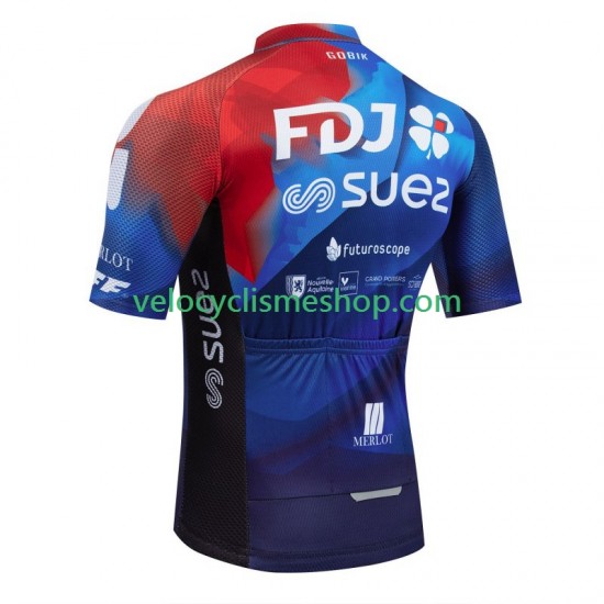 Maillot Cyclisme Fdj Suez 2024 Hommes