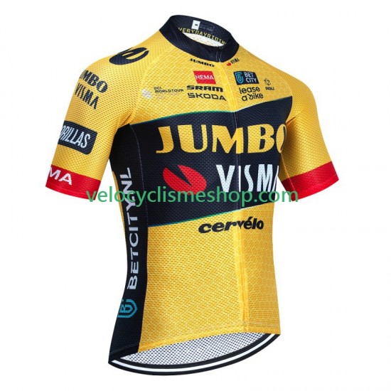 Maillot Cyclisme Jumbo Visma 2023 Hommes