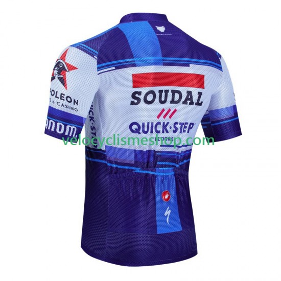 Maillot Cyclisme Soudal Quickstep 2023 Hommes