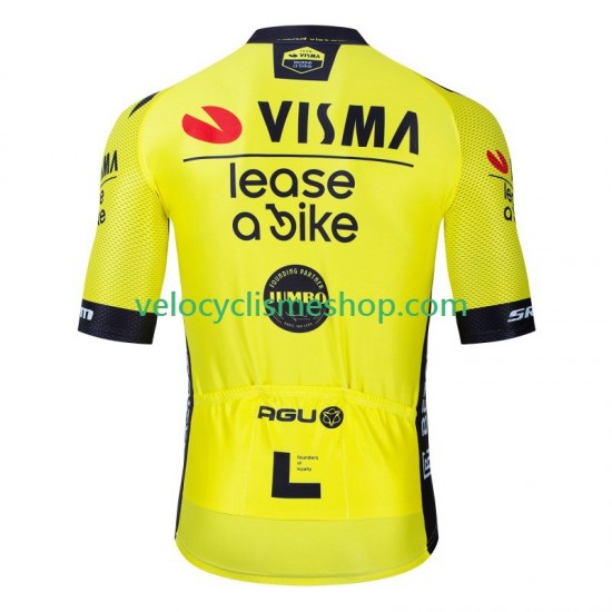 Maillot Cyclisme Visma Lease A Bike 2024 Hommes