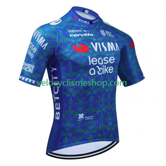 Maillot Cyclisme Visma Lease A Bike Tdf 2024 Hommes