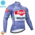 Maillot Cyclisme Hiver Thermal Fleece Alpecin Deceuninck 2024 Hommes