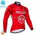 Maillot Cyclisme Hiver Thermal Fleece Arkea Bb Hotels Excalibur 2024 Hommes