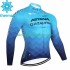 Maillot Cyclisme Hiver Thermal Fleece Astana Qazaqstan 2023 Hommes