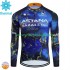 Maillot Cyclisme Hiver Thermal Fleece Astana Qazaqstan 2024 Hommes