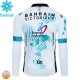 Maillot Cyclisme Hiver Thermal Fleece Bahrain Victorious 2024 Hommes