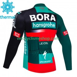 Maillot Cyclisme Hiver Thermal Fleece Bora Hansgrohe 2023 Hommes