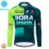 Maillot Cyclisme Hiver Thermal Fleece Bora Hansgrohe 2024 Hommes N001